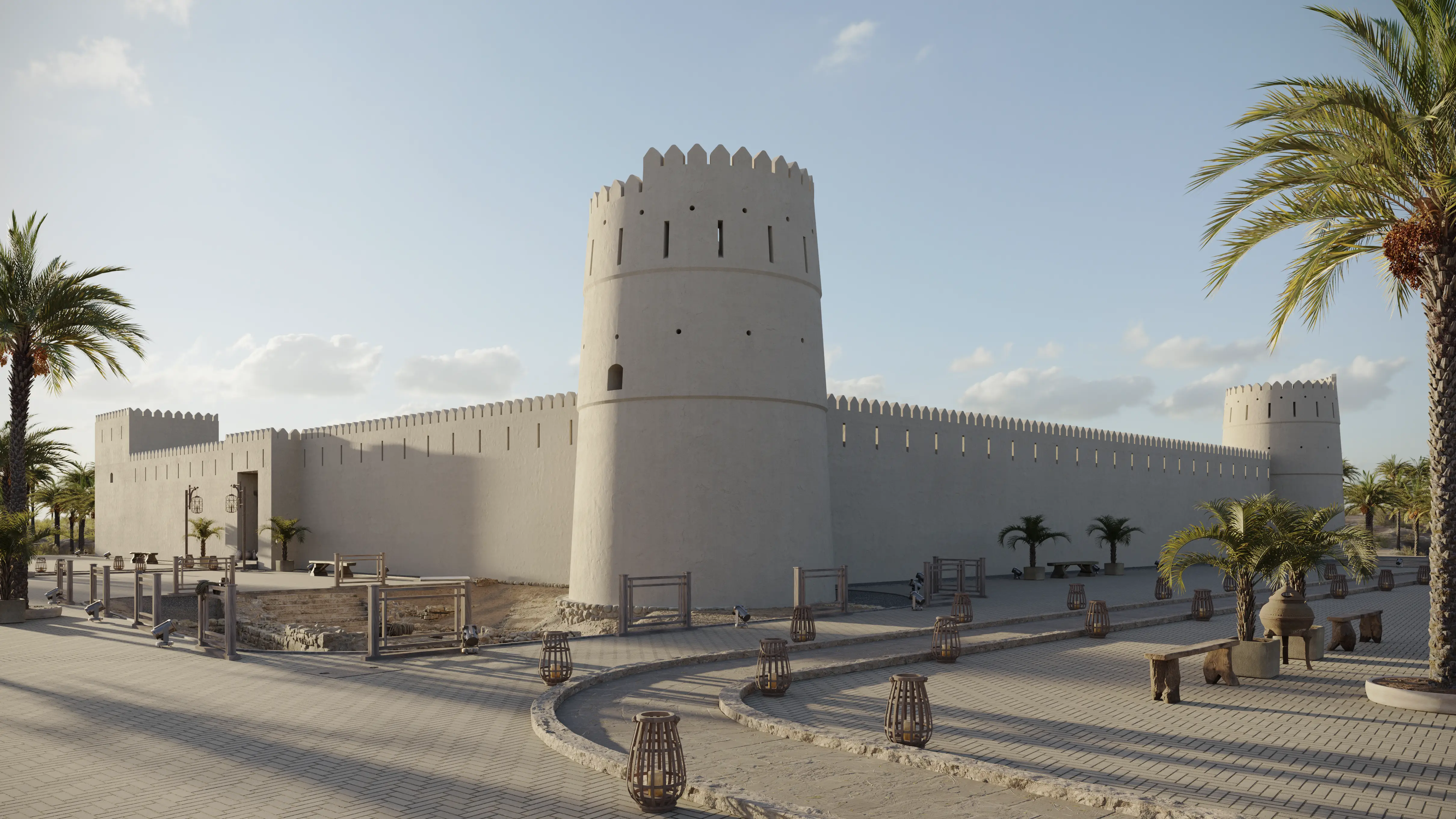 Fort — exterior