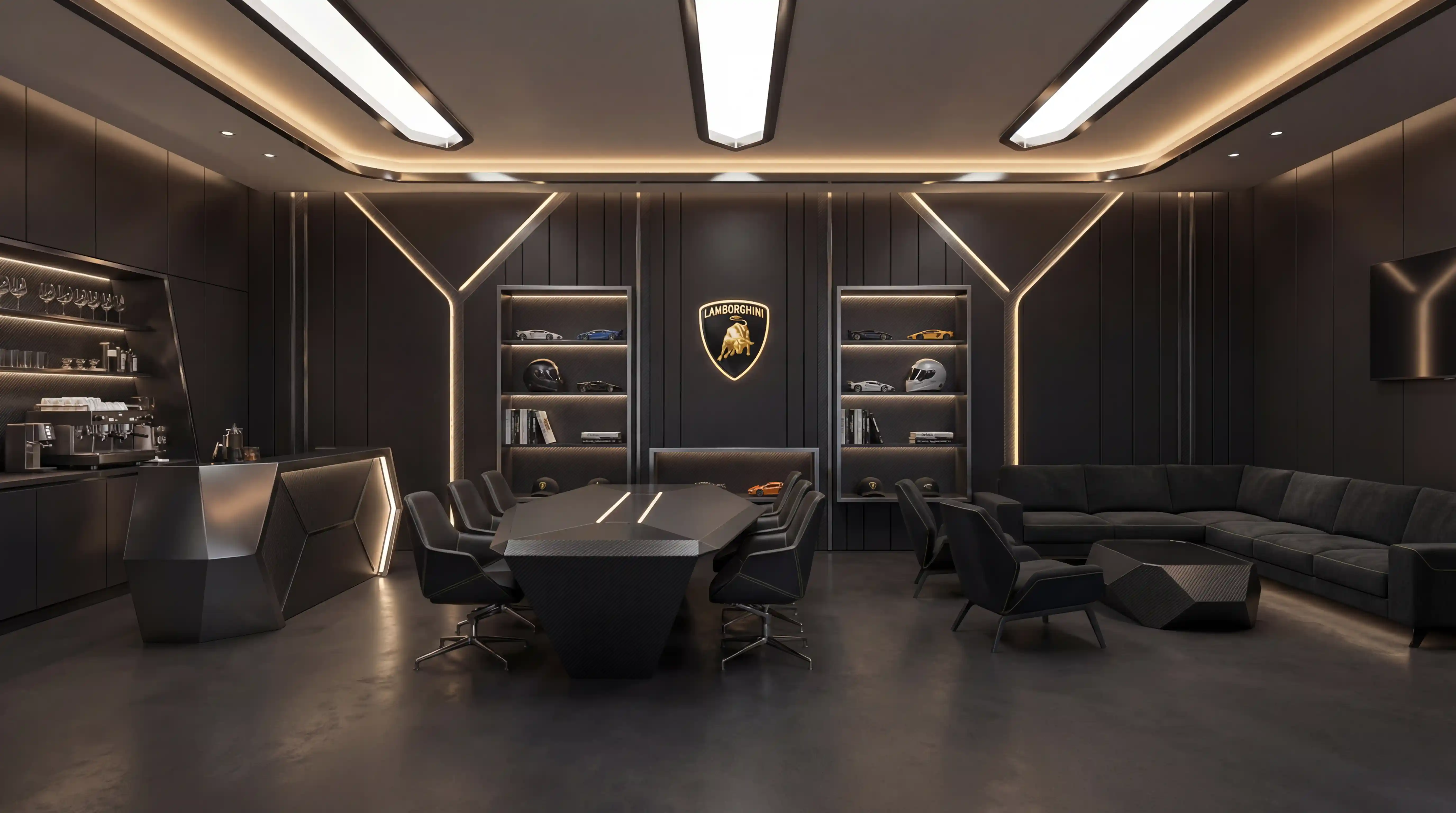 Interior — layout study