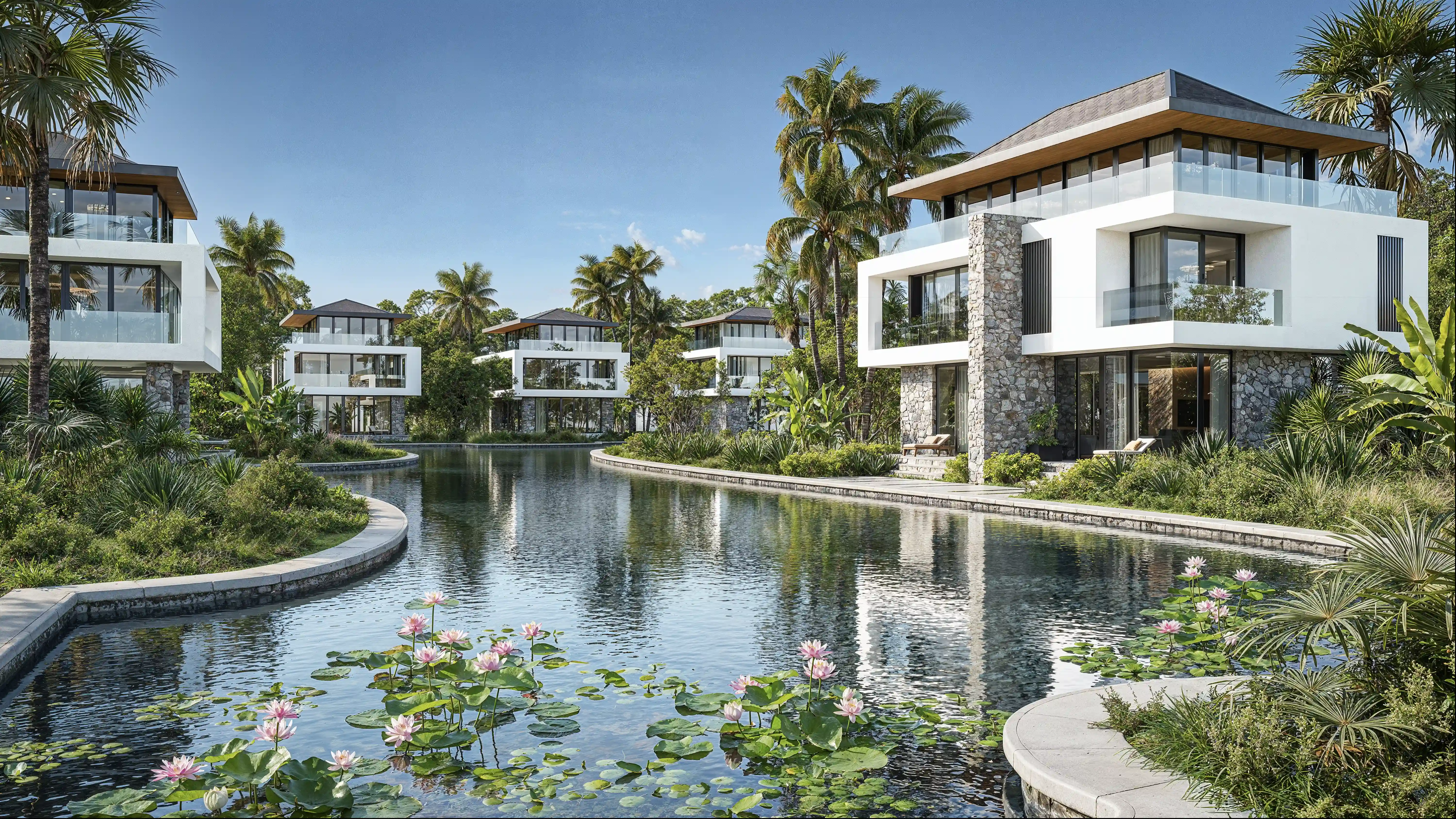 Water Villa — coastal exterior