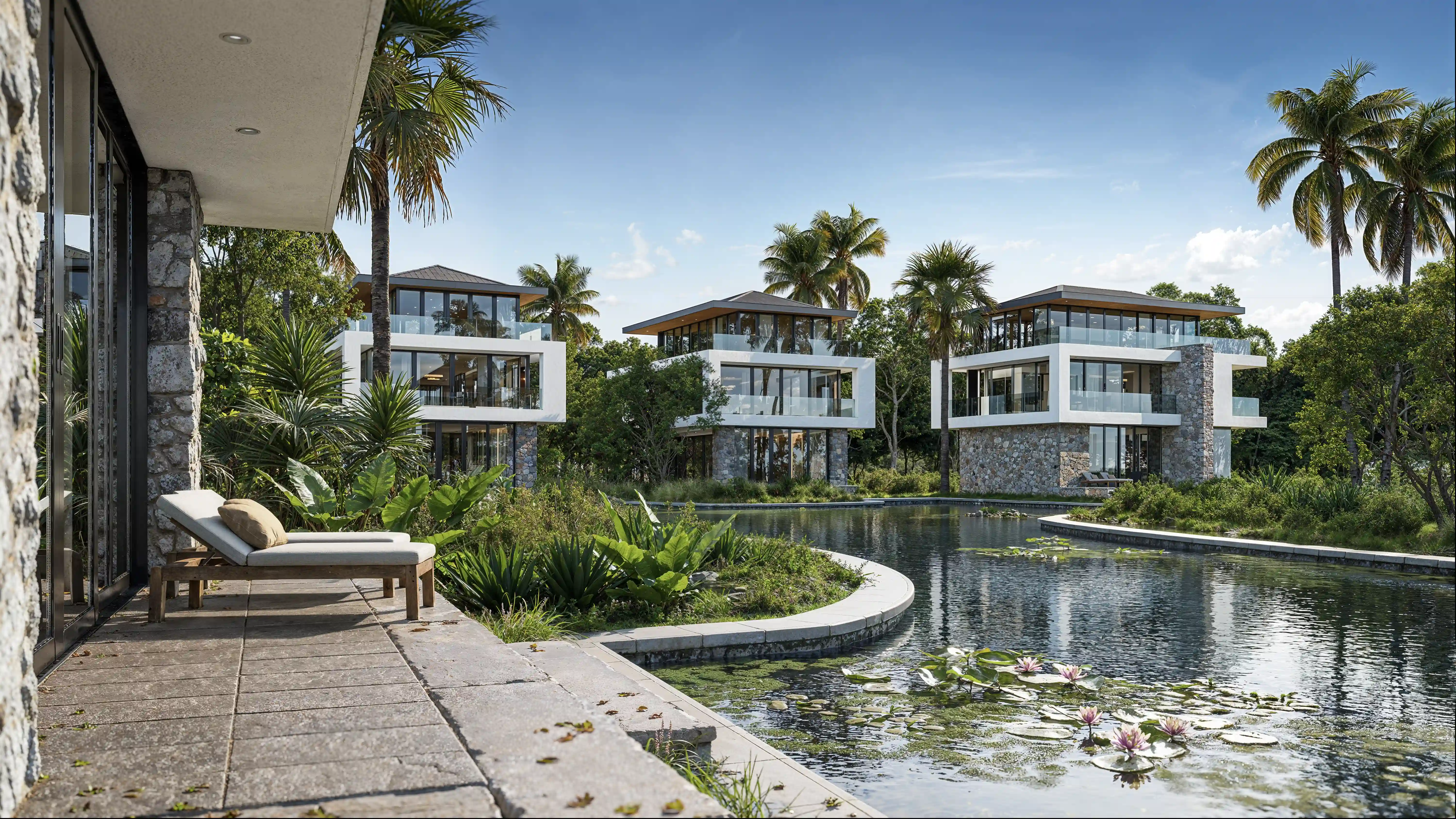 Water Villa — exterior