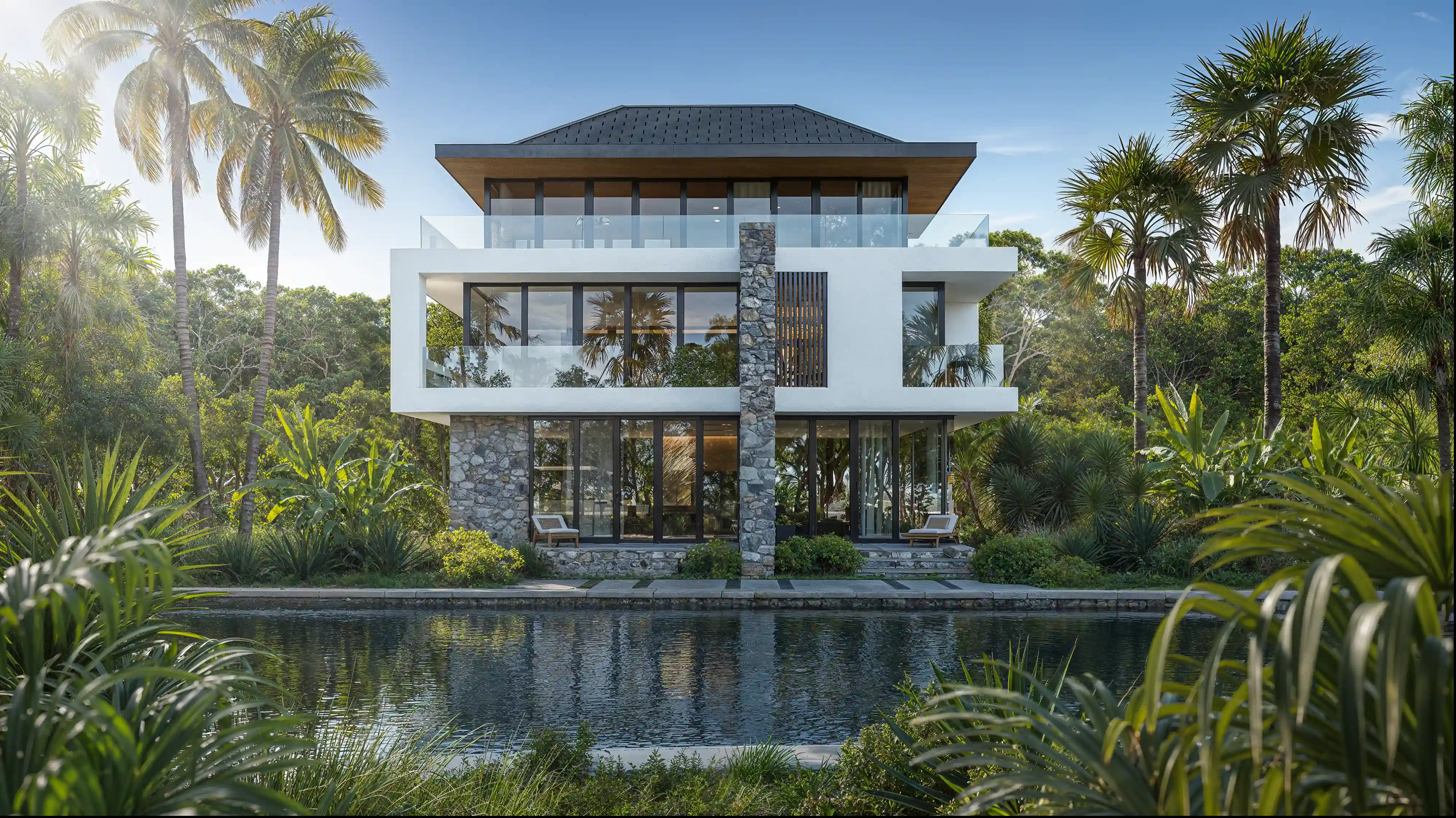 Water Villa — final exterior still