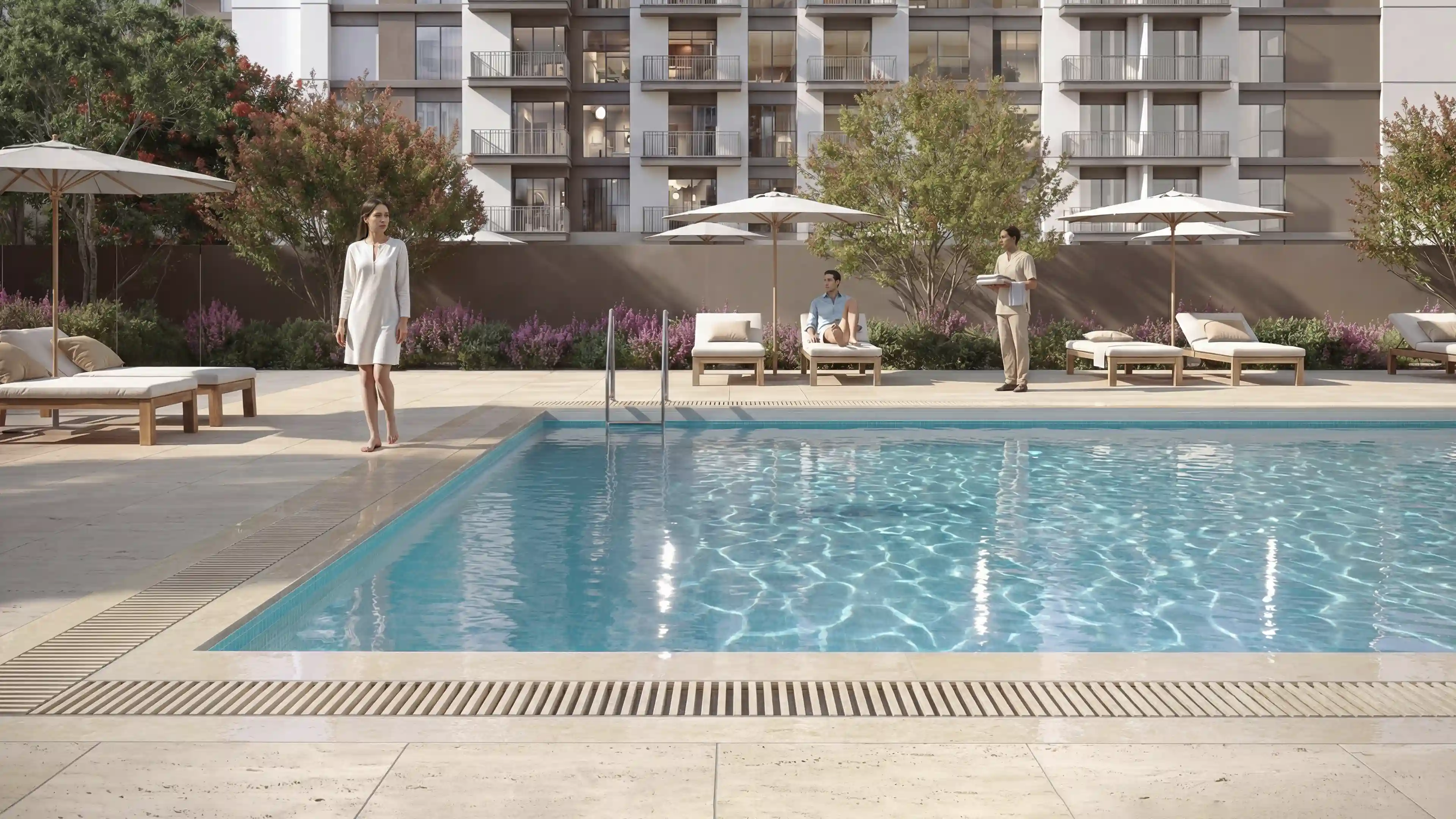 Nshama — pool and landscape